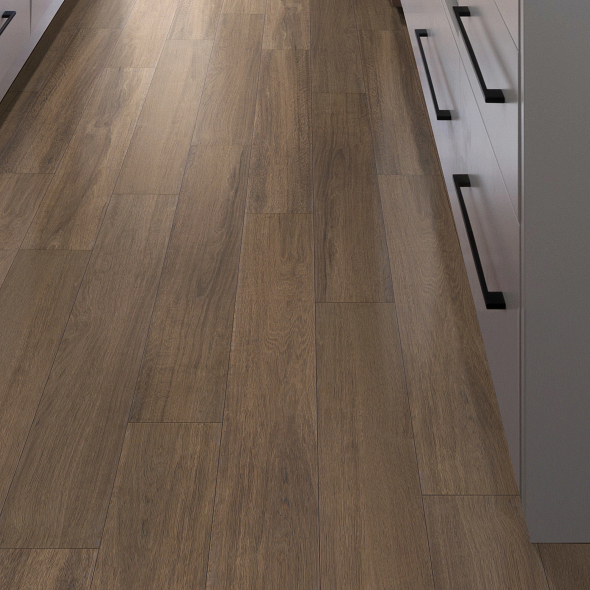 Pantheon HD + Natural Bevel Hardwood Tiles 