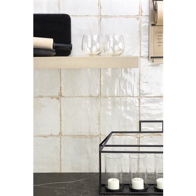 ANGELA HARRIS DUNMORE BLANCO 8X8 Ceramic Wall Tile - DM Cape Tile