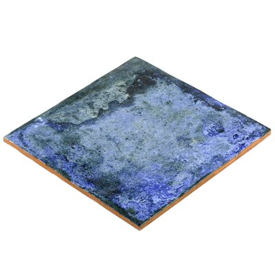 ANGELA HARRIS DUNMORE BLU 8X8 FLOOR Blue Ceramic Tile - DM Cape Tile