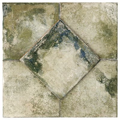 ANGELA HARRIS DUNMORE GREEN 8X8 Ceramic Wall Tile - DM Cape Tile