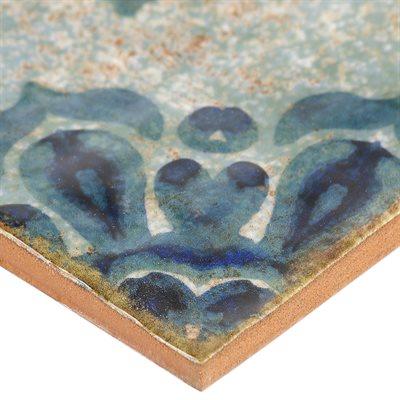 ANGELA HARRIS DUNMORE VECHIO DÉCOR 8X8 Patterened Ceramic Tile - DM Cape Tile