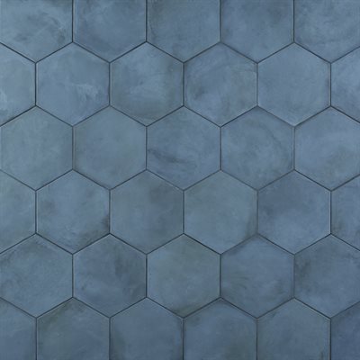 BANZA BLUE OCEAN 8" HEX | DM Cape Tile