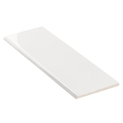 MARKET STREET WHITE BULLNOSE 4X12
