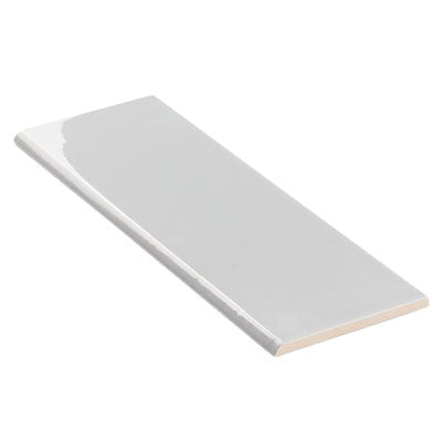 MARKET STREET LIGHT GRAY BULLNOSE 4X12