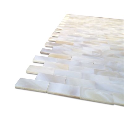 PEARL SEAMLESS BRICKS WHITE