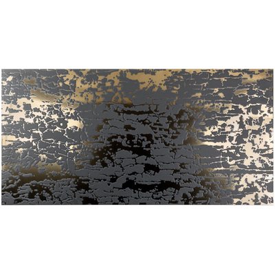ART ABSTRACT NERO 24X48