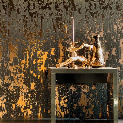 ART ABSTRACT NERO 24X48