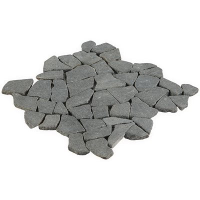 PEBBLESTONE BLACK LAVA TUMBLED NATURAL STONE