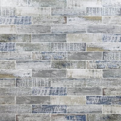 COLONIAL WOOD WHITE MATTE 3X12