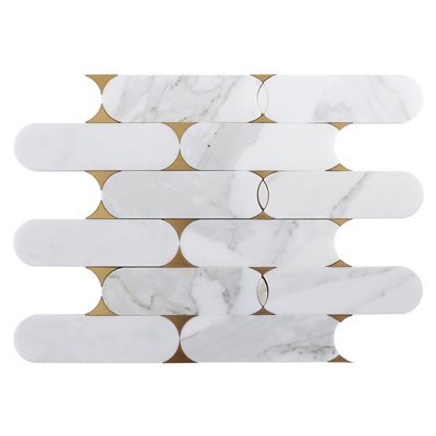 ALANIS CALACATTA BRASS