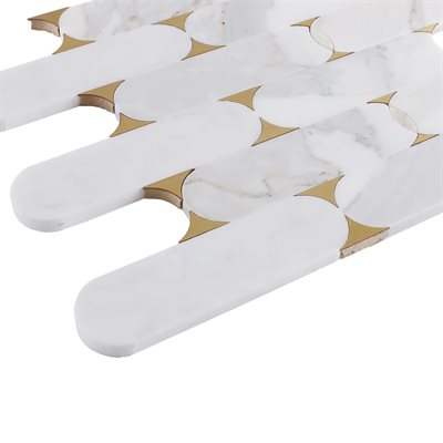 ALANIS CALACATTA BRASS