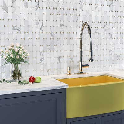 ALANIS CALACATTA BRASS