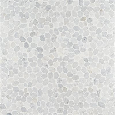 PEBBLESTONE CARRARA XL ROUND NATURAL STONE