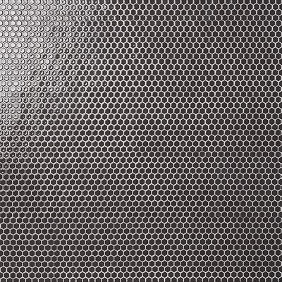 SIMPLE 2.0 RIMMED CHARCOAL 1" HEXAGON