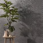 SIMPLE 2.0 RIMMED CHARCOAL 1" HEXAGON