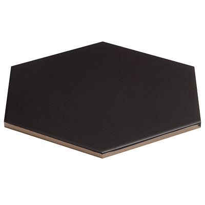 CLASSIC HEX BLACK 10" HEXAGON