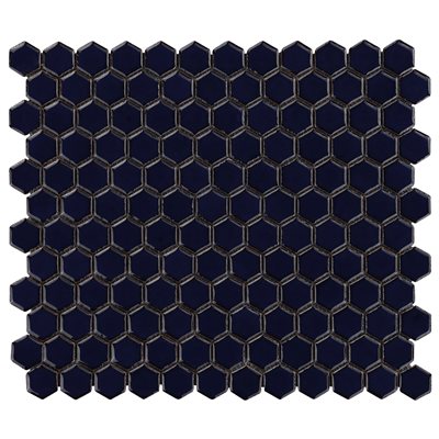 SIMPLE 2.0 RIMMED COBALT 1" HEXAGON