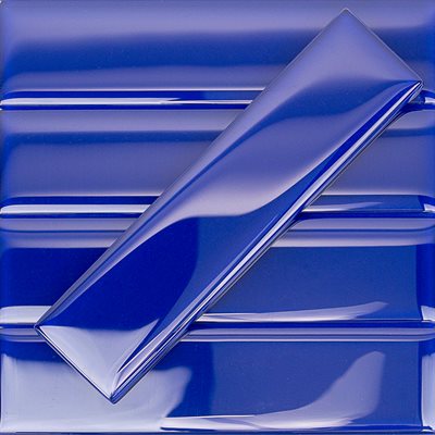 CRYSTAL COBALT BLUE 2X8 POLISHED