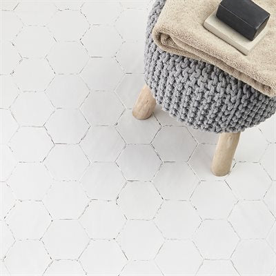 COSTAHEX SOLARO WHITE 6" HEX