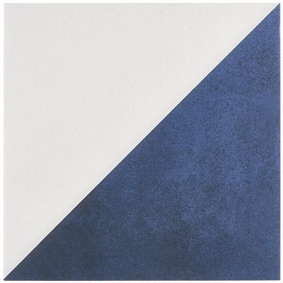 GEOPRISM CEMENT DOS BLUE 8X8 BY ELIZABETH SUTTON