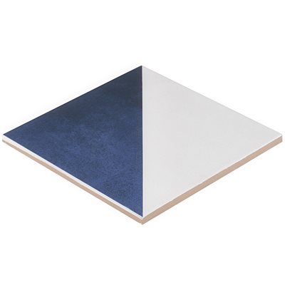 GEOPRISM CEMENT DOS BLUE 8X8 BY ELIZABETH SUTTON