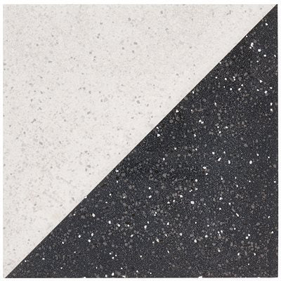 GEOPRISM TERRAZZO DOS GRIGIO 8X8 BY ELIZABETH SUTTON