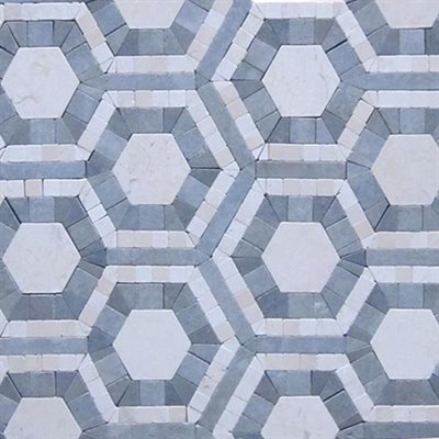 EVO HEX CARRARA & MOONSTONE