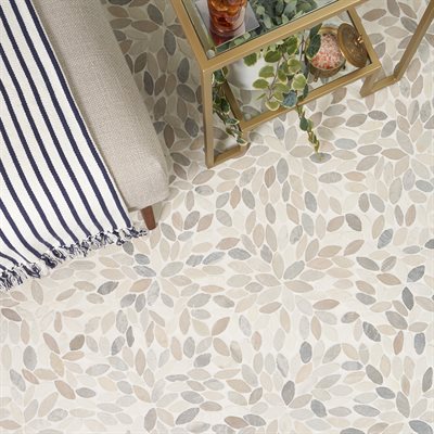PEBBLESTONE FLOWER LOMBOK NATURAL STONE