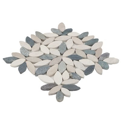 PEBBLESTONE FLOWER RAJA AMPAT NATURAL STONE