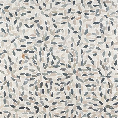 PEBBLESTONE FLOWER RAJA AMPAT NATURAL STONE