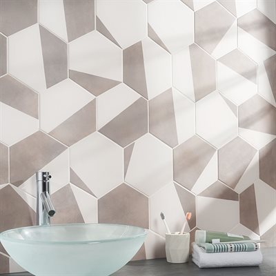 ARIES 2.0 DIVIDE GRIS 8" HEX