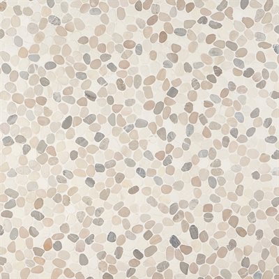 PEBBLESTONE LOMBOK SLICED ROUND NATURAL STONE