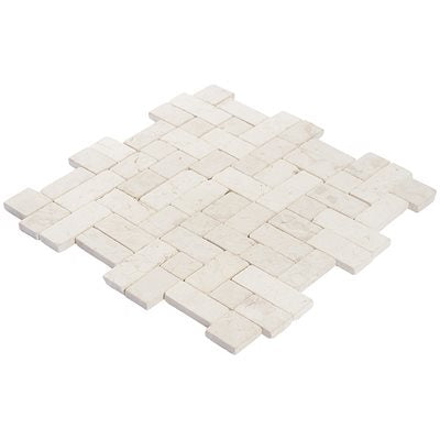PEBBLESTONE LOVINA WHITE NEW ANTIQUE NATURAL STONE