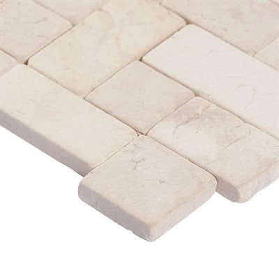 PEBBLESTONE LOVINA WHITE NEW ANTIQUE NATURAL STONE