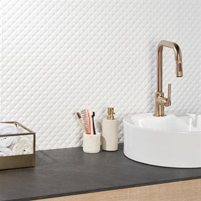 ACCENT MONTANA WHITE 12X36 POLISHED | DM Cape Tile