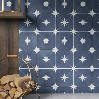 LEVANT NAVY 9X9 MATTE