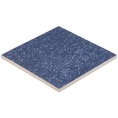 GEOPRISM TERRAZZO NAVY 8X8 BY ELIZABETH SUTTON
