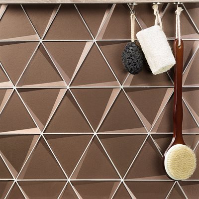 NEWBEV TRIANGLES BRONZE