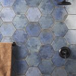 OKEN BLUE 9" HEXAGON