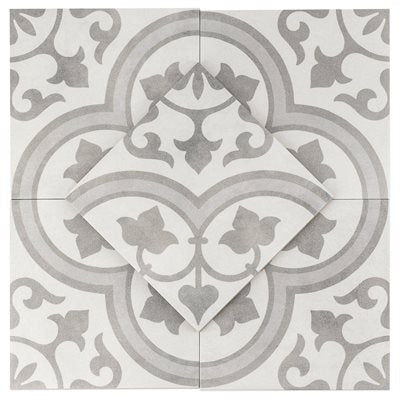 HAVANA SILVER ORNATE 9X9