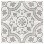 HAVANA SILVER ORNATE 9X9