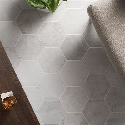 POMPEIA BLANCO 8" HEX