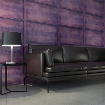CAULDRON MIST AUBERGINE 18X36
