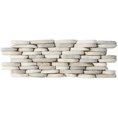 PEBBLESTONE LOMBOK STACKED SLICED NATURAL STONE