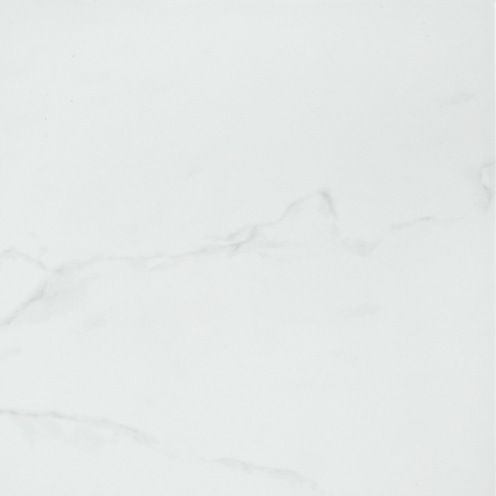Bista 13"x13" White Porcelain Matte Tile