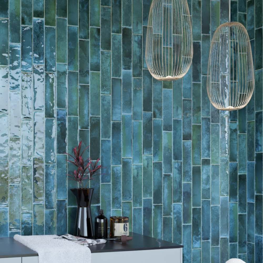 Brunei 3"x10" Mar Ceramic Glossy Tile