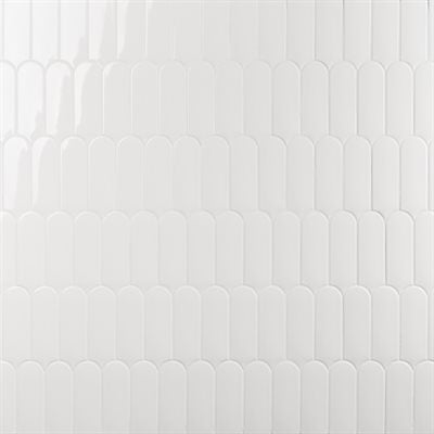 FAN WHITE 3X8 POLISHED