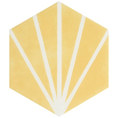 ARIES 2.0 YELLOW WITH BLANCO LINE 8" HEX