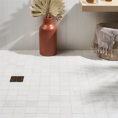 BIANCO DOLOMITE PREMIUM 3" SQUARE HONED