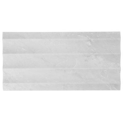 CARVER FLUTED ALASKA 12X24 DIMENSIONAL HONED